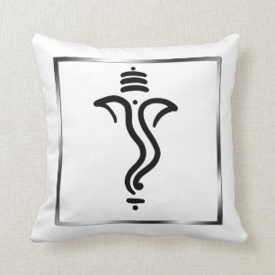 Classy Simple Ganesha/Indian God Kussen