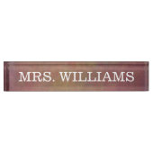 Classy + Simple Professional Naambordje (Voorkant)