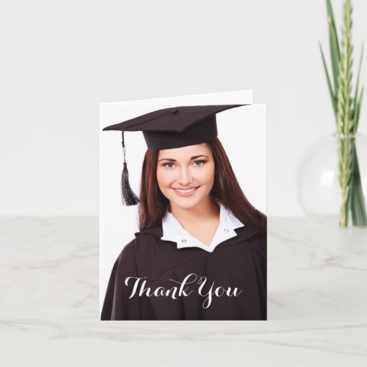 Classy Simple Thank You Card Bedankkaart (Voorkant)