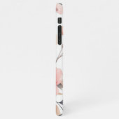 Classy Sophisticated Delicate Waterverf Flowers iPhone Hoesje (Linkerkant)