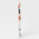 Classy Sophisticated Delicate Waterverf Flowers iPhone Hoesje (Rechterkant)