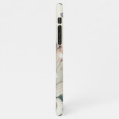 Classy Sophisticated Delicate Waterverf Flowers iPhone Hoesje (Linkerkant)