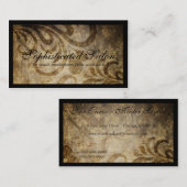 Classy Sophisticated Designer Salon Visitekaartje (Voorkant / Achterkant)
