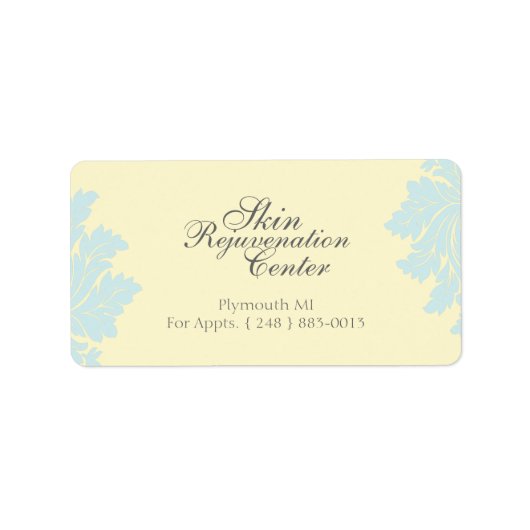 Classy Spa-labels Etiket (Voorkant)