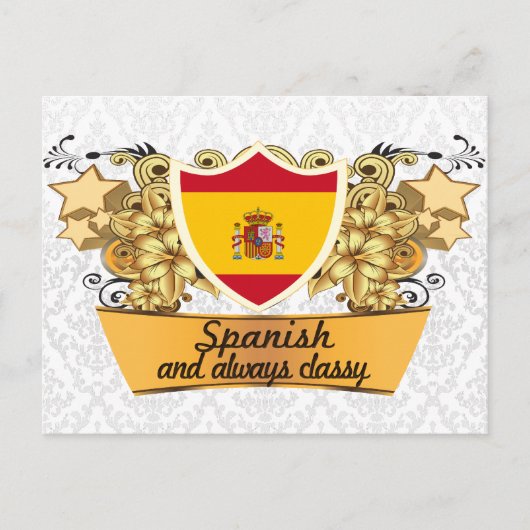 Classy Spaans Briefkaart (Voorkant)