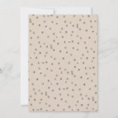 Classy Sparkle Glitter Gender Neutral Baby shower Kaart (Achterkant)