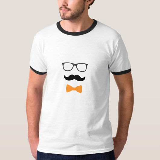 Classy Stache T-shirt (Voorkant)