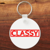 Classy Stamp Sleutelhanger (Voorkant)