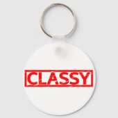 Classy Stamp Sleutelhanger (Achterkant)