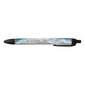 Classy stijlvolle professionele strand Waterverf n Zwarte Inkt Pen (Bodem)