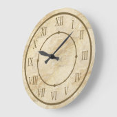 Classy Stone Kijk Roman Numeriek Grote Klok (Hoek)