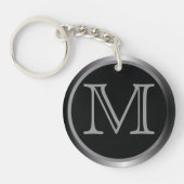 Classy Styled Monogram Sleutelhanger (Voorkant)