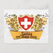 Classy Swiss Briefkaart (Voorkant)