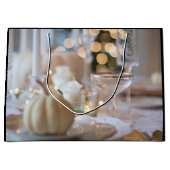 Classy tafel met Fancy plaatsinstelling Groot Cadeauzakje (Voorkant)