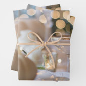 Classy tafel met Fancy plaatsinstelling Inpakpapier Vel (In situ)