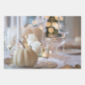 Classy tafel met Fancy plaatsinstelling Inpakpapier Vel (Voorkant)