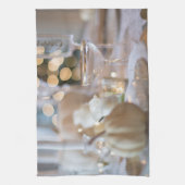 Classy tafel met Fancy plaatsinstelling Theedoek (Verticaal)