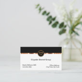 Classy Tandarts Kantoor Afspraakkaarten Nieuw Visitekaartje (Staand voorkant)