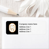 Classy Tandarts Kantoor Budget Retouradreslabels Etiket (Insitu)