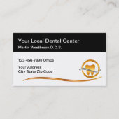 Classy tandartsenkantoor Tandarts Visitekaartjes (Voorkant)