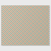 Classy Tartan Pattern Cadeaupapier (Vlak)