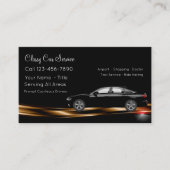 Classy Taxi-auto Visitekaartje (Voorkant)