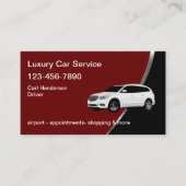 Classy Taxi Car Service Visitekaartje (Voorkant)