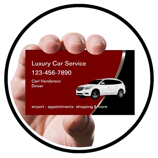 Classy Taxi Car Service Visitekaartje