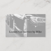 Classy Taxi Service Luxe Visitekaartjes (Voorkant)