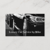 Classy Taxi Service Luxury Transport Visitekaartje (Voorkant)