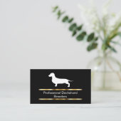 Classy Teckel Breeder Visitekaartjes (Staand voorkant)