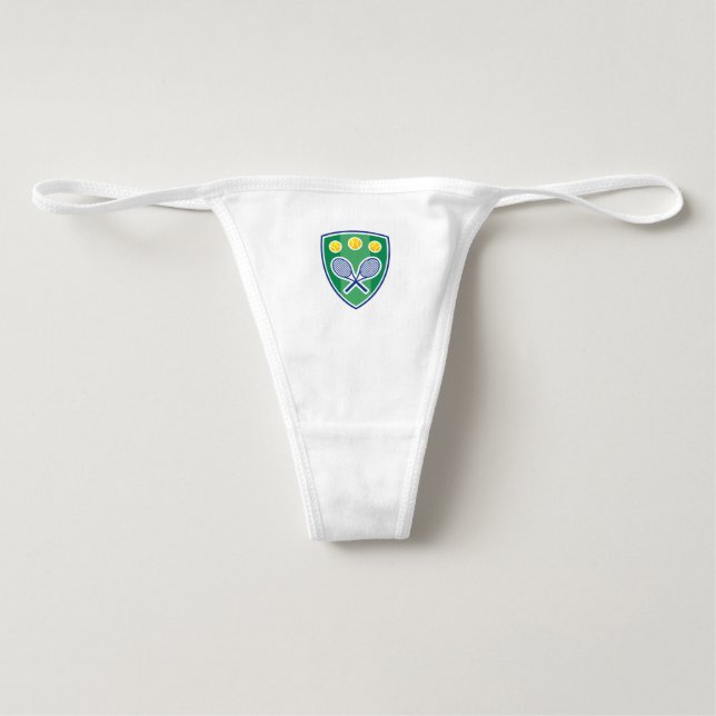 Classy tennis thong-snaarondergoed voor vrouwen slip (Voorkant)