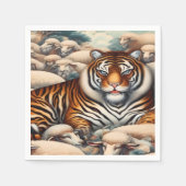 Classy Tiger Cocktail servet (Voorkant)