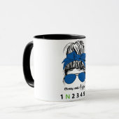 Classy tot... Grappige Motorfiets Mok (Voorkant links)