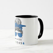 Classy tot... Grappige Motorfiets Mok (Voorkant rechts)