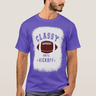 Classy tot kickoff sportfan t-shirt