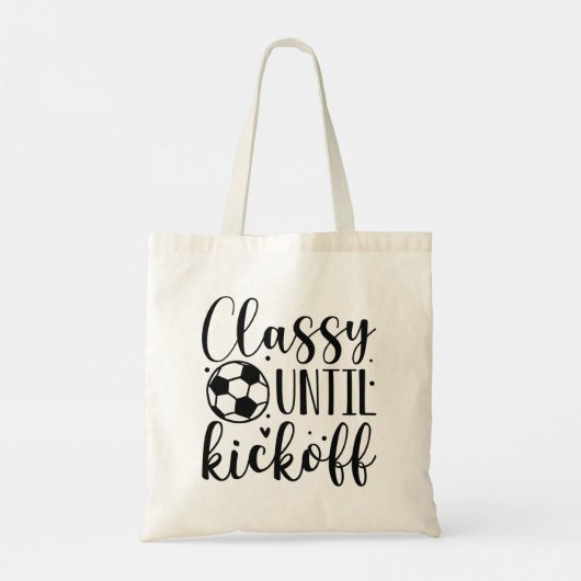 Classy tot Kickoff Tote Bag (Achterkant)