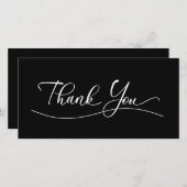 Classy Trendy Editable Business - Hartelijk dank v (Voorkant / Achterkant)