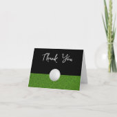 Classy Trendy Golf Business Dank u Kaarten (Voorkant)