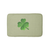 Classy Trendy Irish Lucky Shamrock Badmat (Voorkant)
