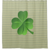 Classy Trendy Irish Lucky Shamrock Douchegordijn (Voorkant)