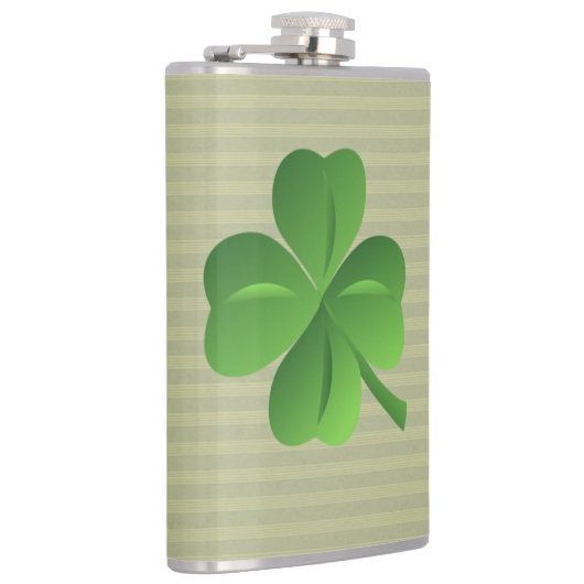 Classy Trendy Irish Lucky Shamrock Heupfles (Rechts)