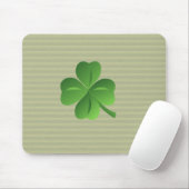 Classy Trendy Irish Lucky Shamrock Muismat (Met muis)