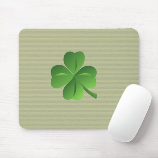 Classy Trendy Irish Lucky Shamrock Muismat (Met muis)