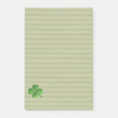 Classy Trendy Irish Lucky Shamrock Post-it® Notes (Voorkant)