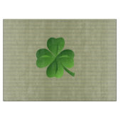 Classy Trendy Irish Lucky Shamrock Snijplank (Voorkant)