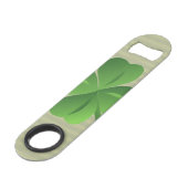 Classy Trendy Irish Lucky Shamrock Speed Flessenopener (Achterkant Gekanteld)