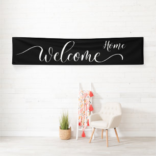 Classy Trendy Welkom Home  Spandoek