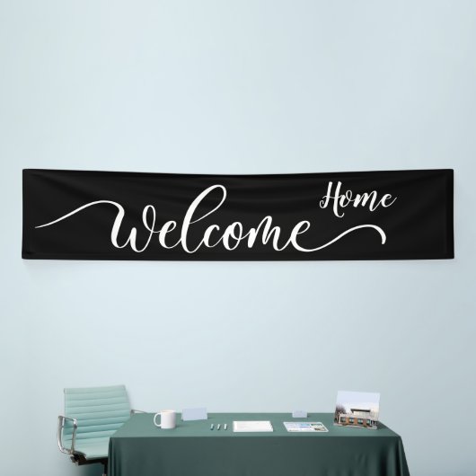 Classy Trendy Welkom Home  Spandoek (Beurs)