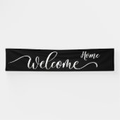 Classy Trendy Welkom Home  Spandoek (Horizontaal)